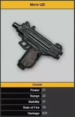 Uzi en secondaire