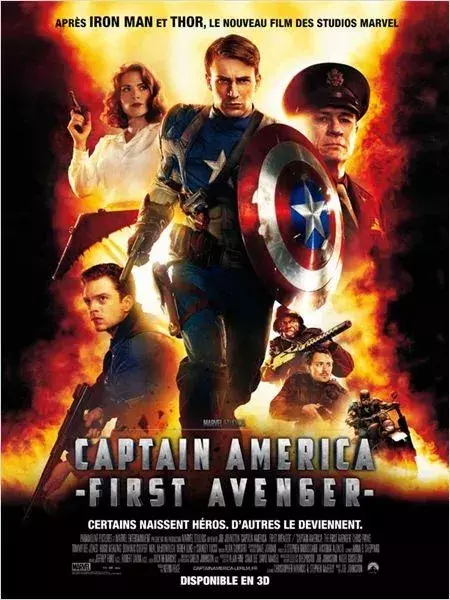16ème place : Captain America First Avenger (2011)