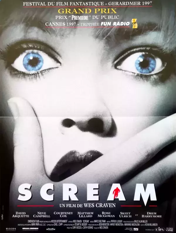3. Scream de Wes Craven (1996)