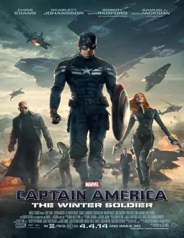 3ème place : Captain America The Winter Soldier (2014)