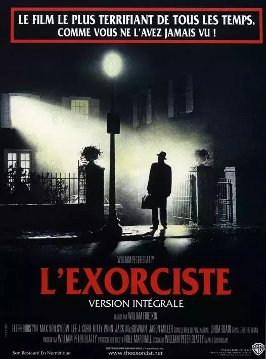 4. L'Exorciste de William Friedkin (1973)               