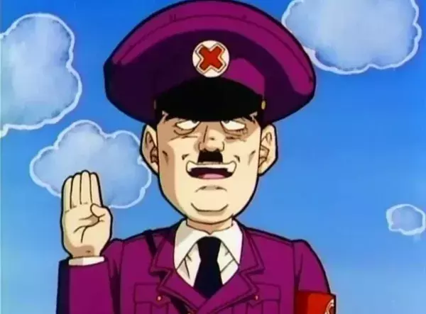 3. Hitler en grand méchant de DBZ