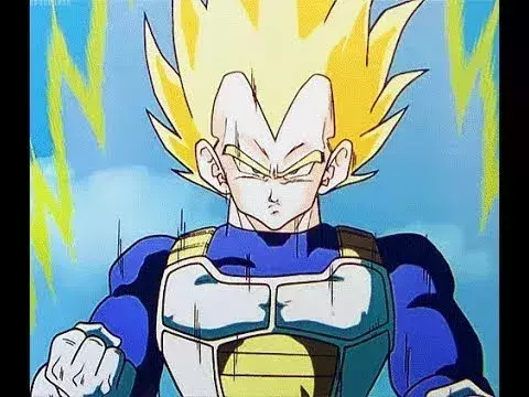 3. Première transformation de Vegeta en Super Saiyan