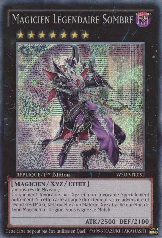 5. Magicien Légendaire Sombre (2012-EN002) - 75 999 dollars