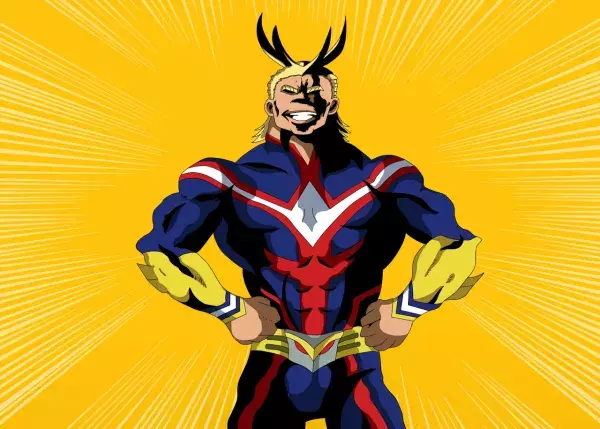 9ème place - All Might (MHA)