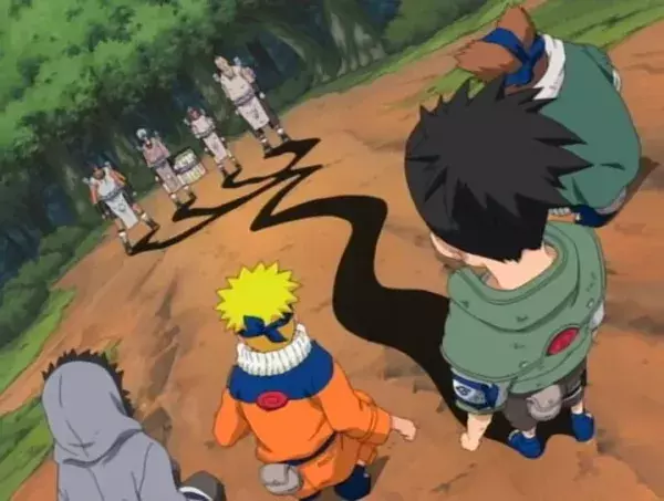 L'arc de recherche de Sasuke