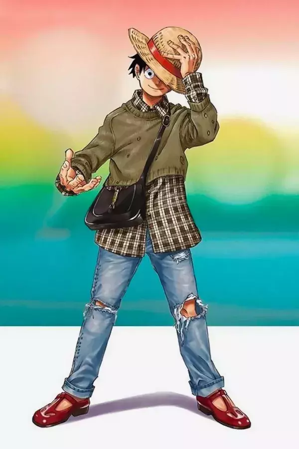 One Piece : Luffy et Zoro dans des tenues uniques
