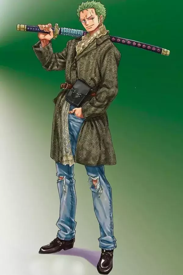 One Piece : Luffy et Zoro dans des tenues uniques