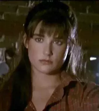 Demi Moore dans Parasite sorti en 1982
