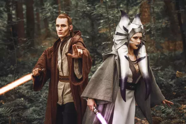 Deux Jedi par @Grandiosius                                      