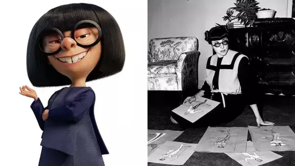 Edna Mode a été inspiré par Edith Head                  