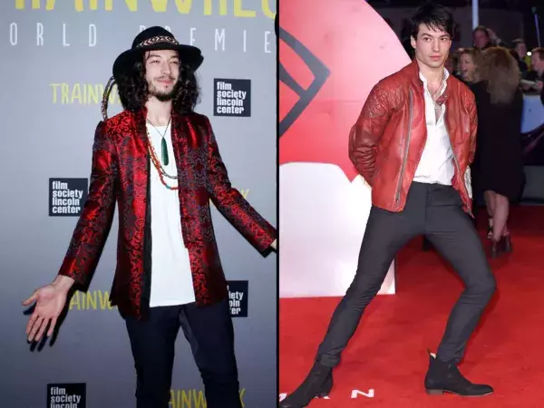 Ezra Miller, d'androgyne maigre à super-héros taillé en conséquences