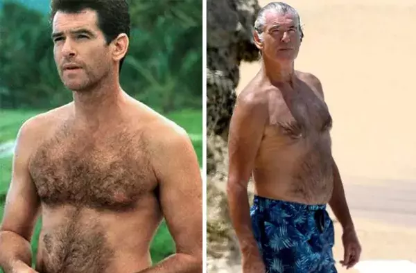 Pierce Brosnan avant/après James Bond