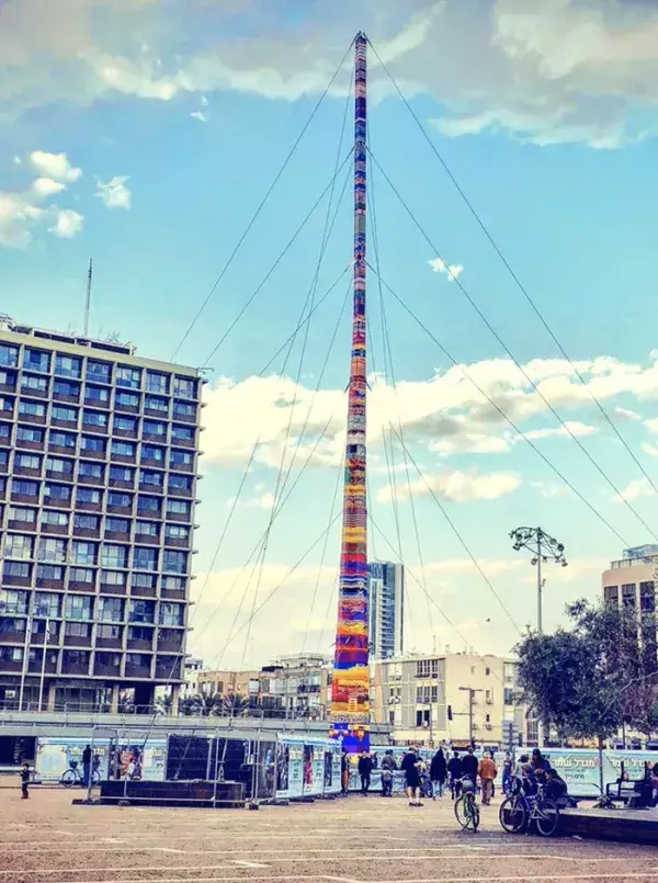 8. La tour Lego la plus haute du monde, à Tel Aviv