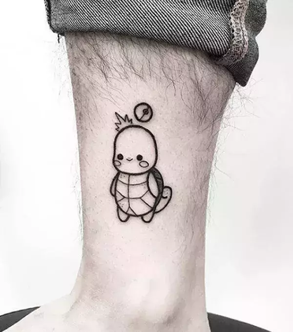 Ce petit Carapuce minimaliste est parfait