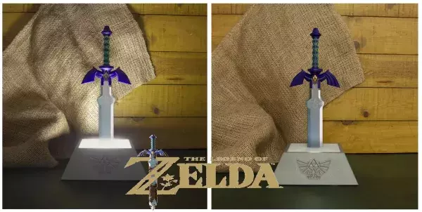 Lampe 3D Zelda                                                   