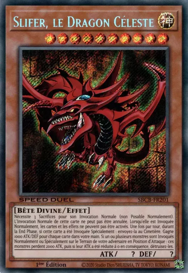 6. Slifer, le Dragon Céleste