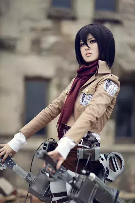 Une Mikasa plus vraie que nature.