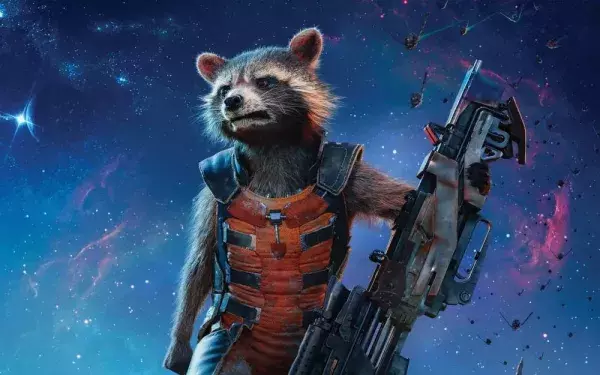 Numéro 13 : Rocket Raccon (interprété par Bradley Cooper)    