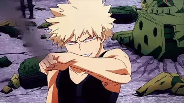 3ème : Katsuki Bakugo       