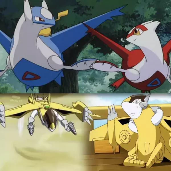 3ème : un nouveau monstre copié, cette fois Digimon a au moins changé la couleur !