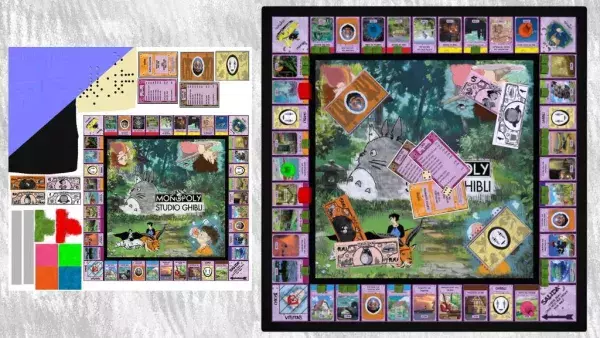 Studio Ghibli : Monopoly. Plateau de jeu