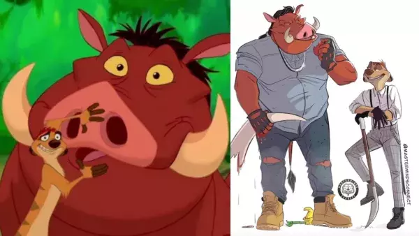 Timon et Pumba (Le Roi Lion, 1994)                                                                                
